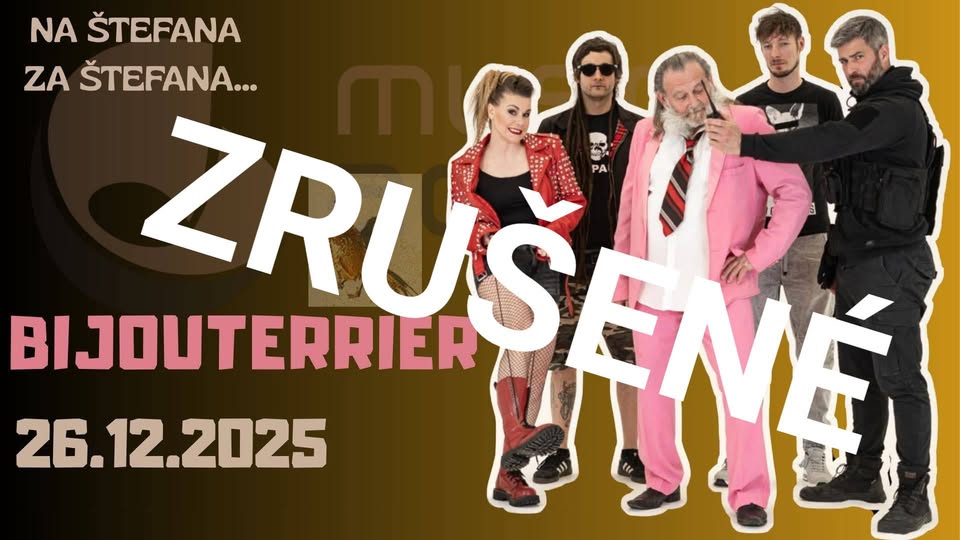 BIJOUTERRIER - koncert za ŠTEFANA