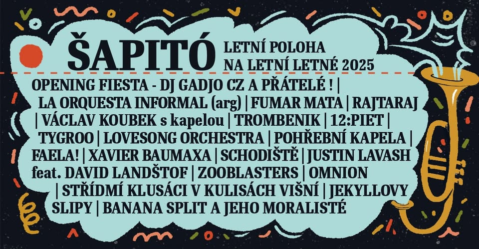 Lovesong v Šapitó na Letní Letné