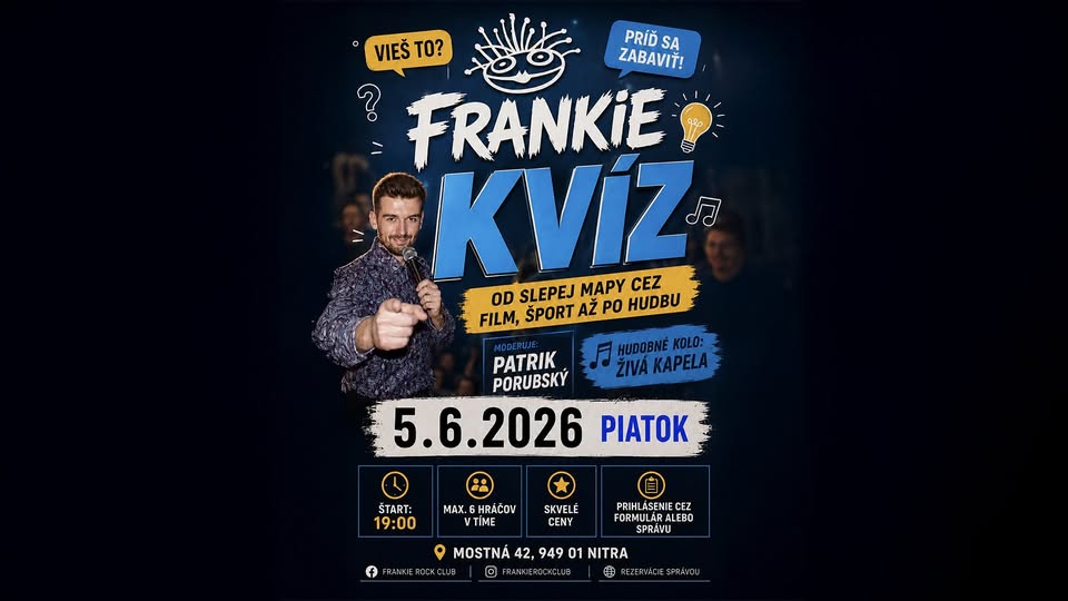 FRANKIE KVÍZ vol. 3 | Frankie Rock Club