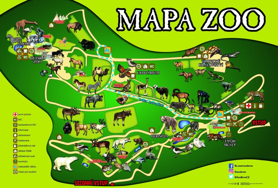 Výlet- Za zvířátky do zoo