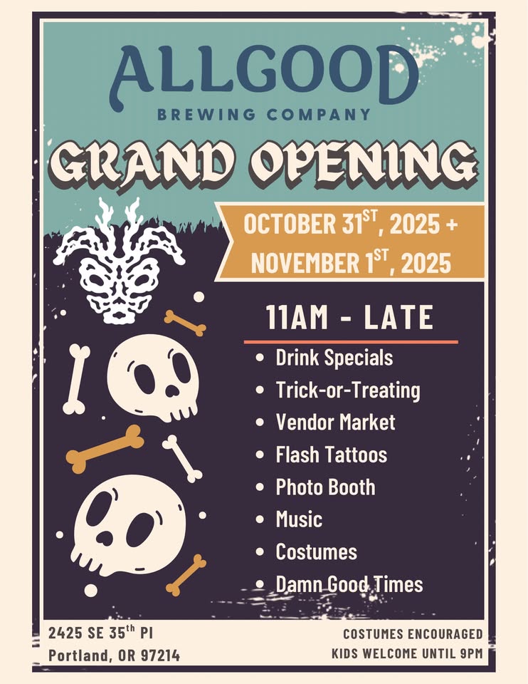 Grand Opening!🎃💀