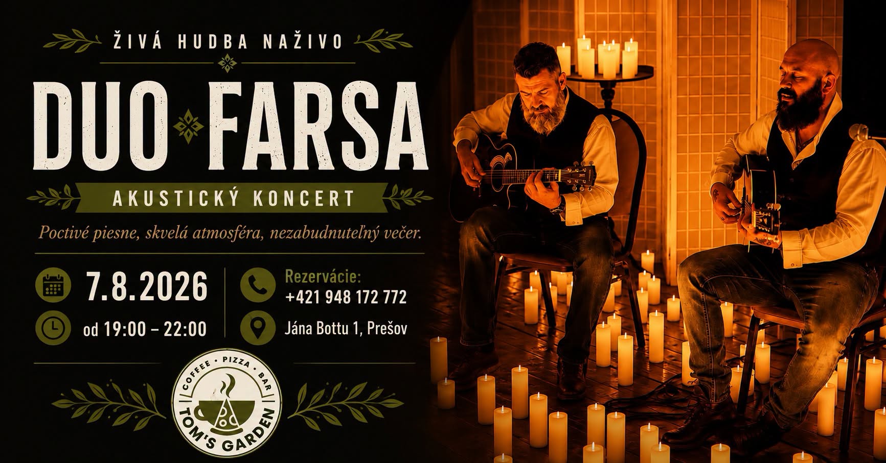 Duo Farsa živá hudba
