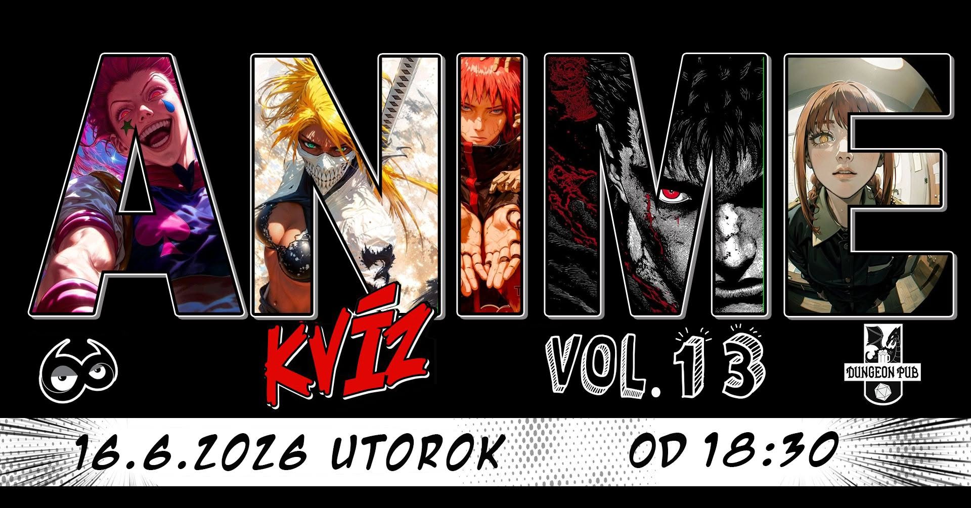 ANIME Kvíz vol. 13