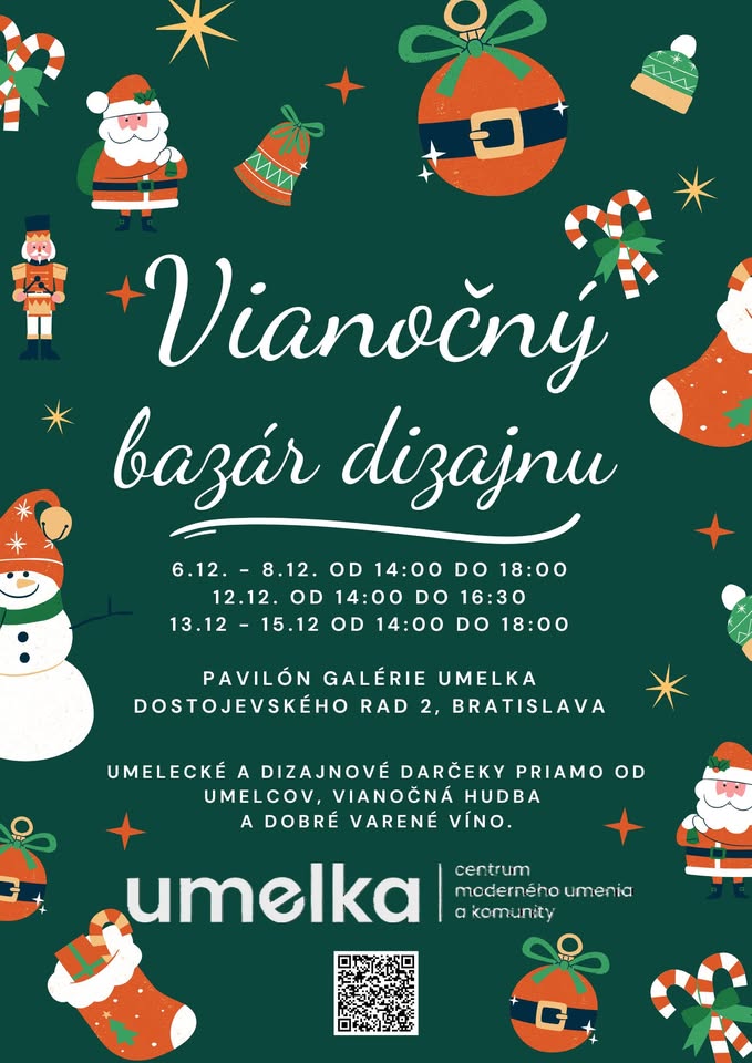 Vianočný bazár dizajnu 12.12. - 15.12.