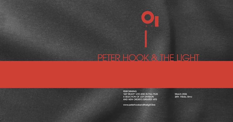 Peter Hook & The Light (UK) | Fléda | 24. 3. 2026