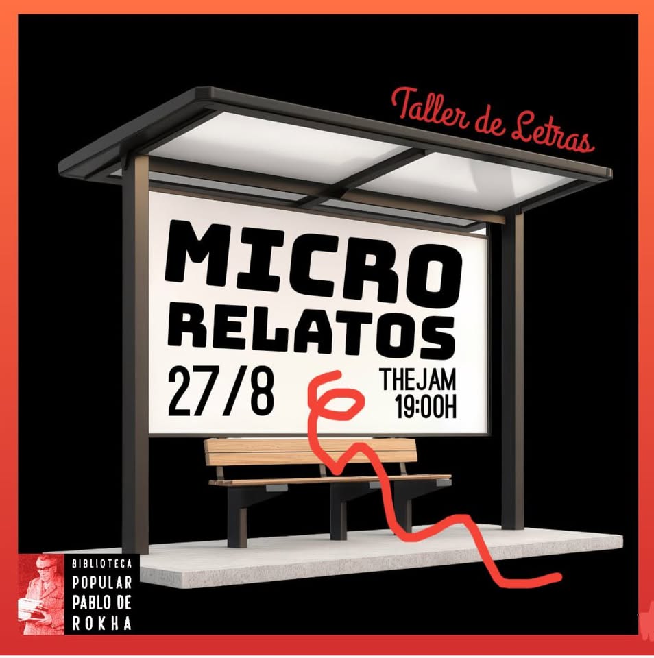 taller de letras 🔡 #microrelatos  🚌