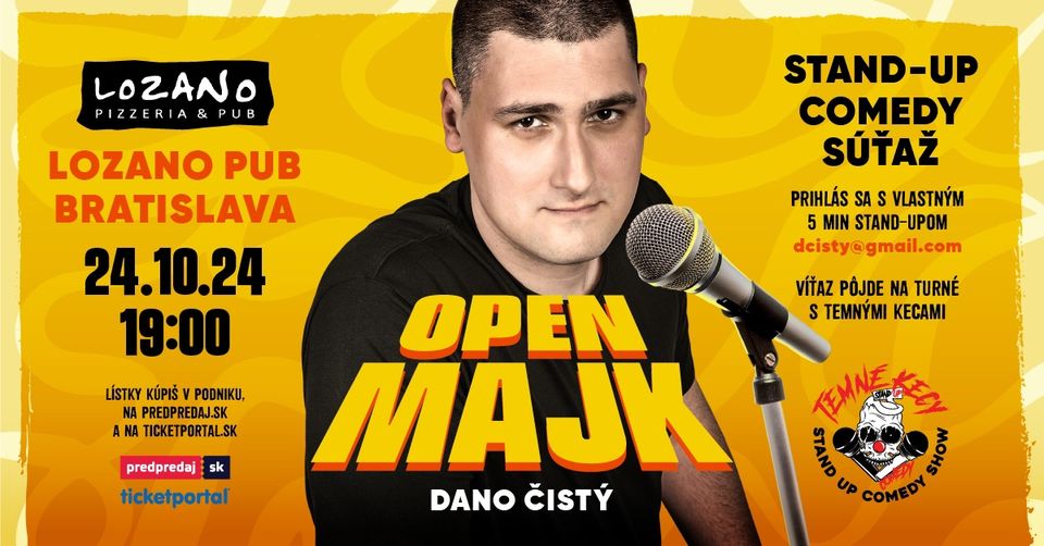 OPEN MAJK Dano Čistý