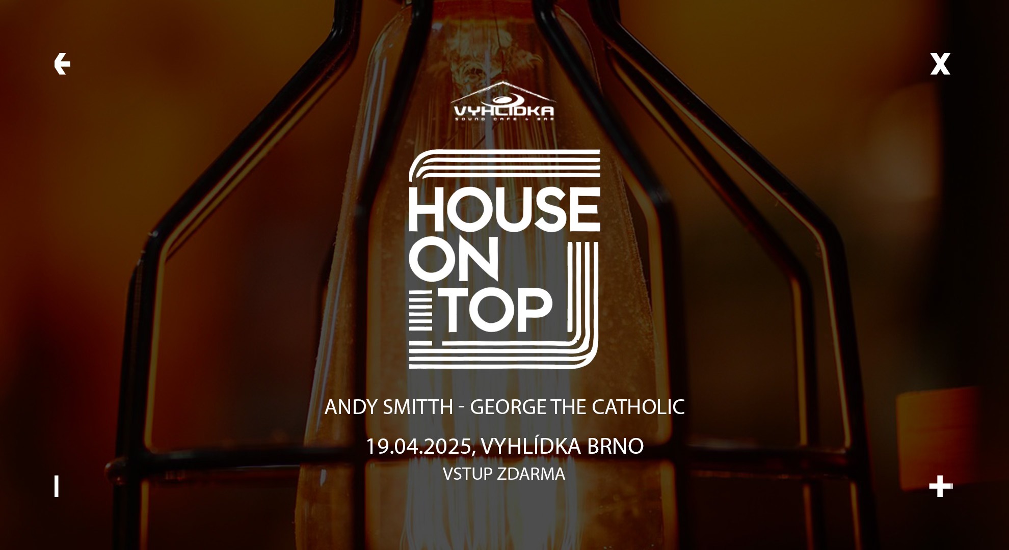 House On Top ~ Vyhlídka Brno ~ vstup zdarma