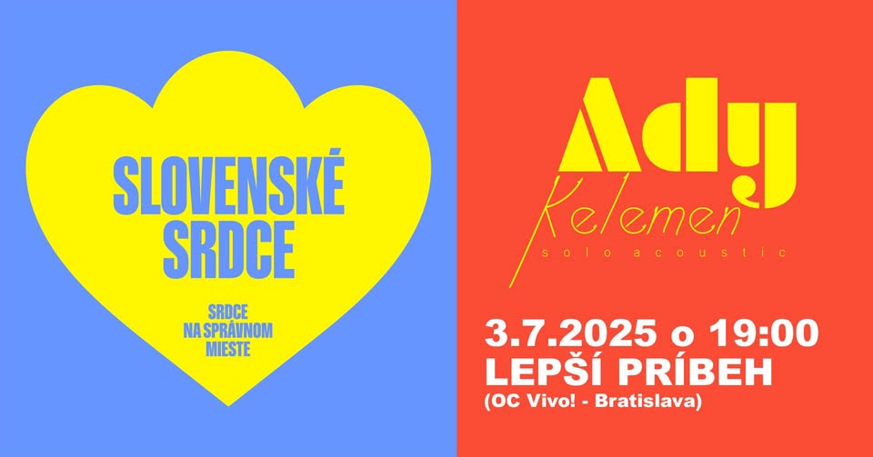 Slovenské Srdce - Ady Kelemen (solo acoustic)