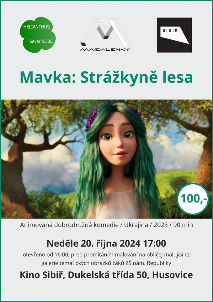 Mavka: Stážkyně lesa - Promítání v Kině Sibiř v Husovicích