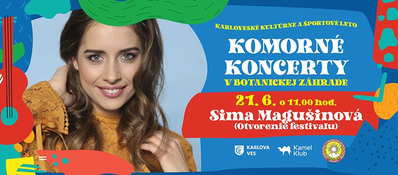 SIMA MAGUŠINOVÁ v Botanickej záhrade!