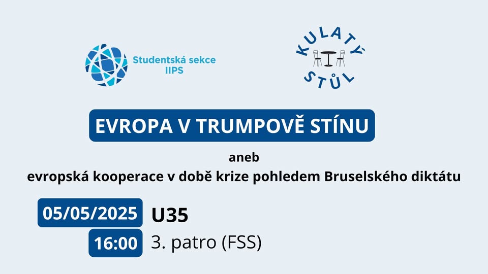 Kulatý stůl - Evropa v Trumpově stínu