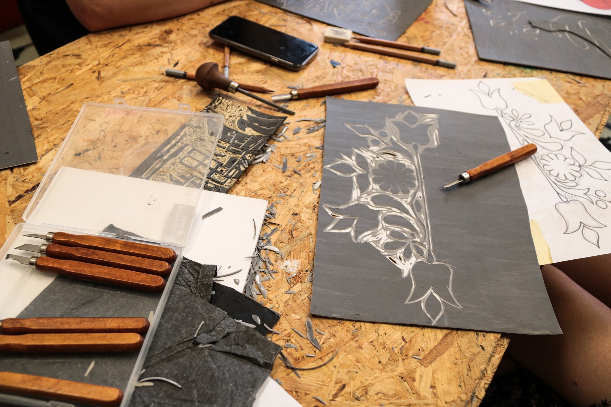 PRESAHY GRAFIKY - workshop linorytu