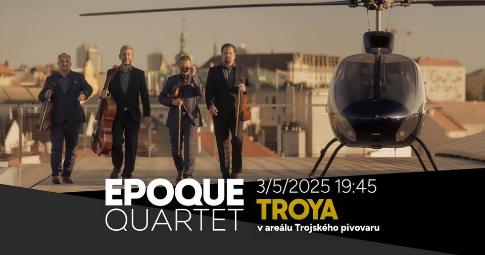 Epoque Quartet v Trojském pivovaru