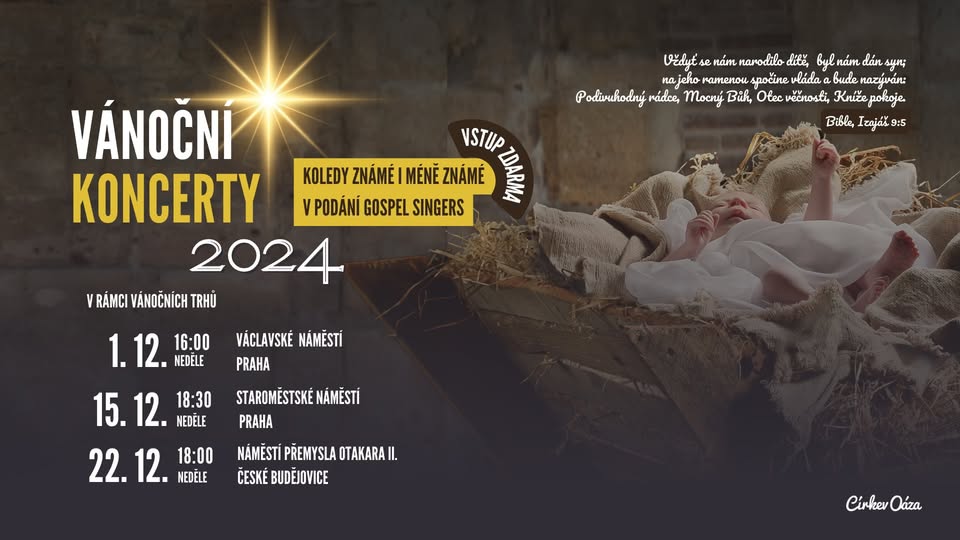 Vánoční koncerty 2024