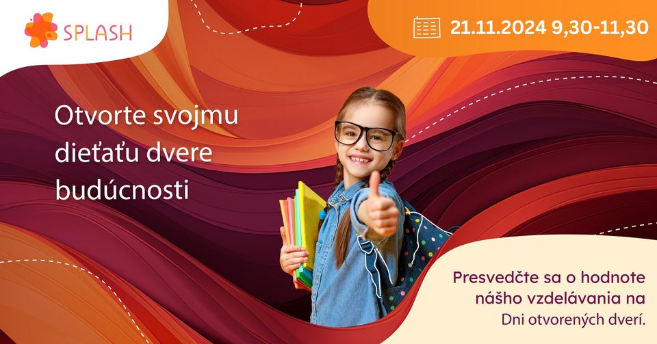 Deň otvorených dverí na Základnej škole Splash International - Open House