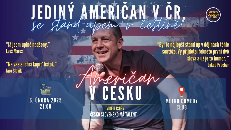 Američan v Česku (stand up show)