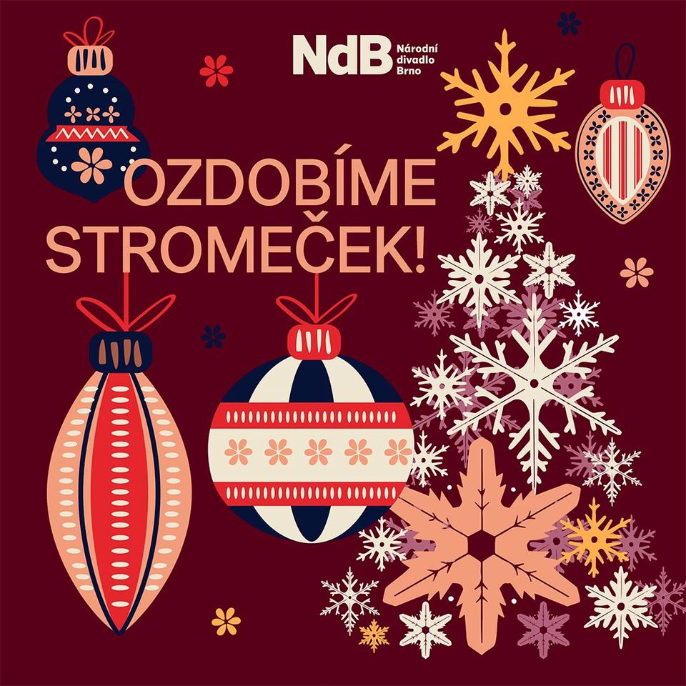 Ozdobíme stromeček před Mahenovým divadlem!