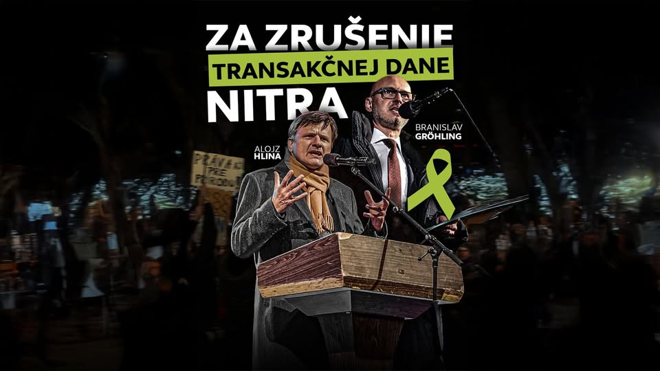 NITRA: Zrušte transakčnú daň!
