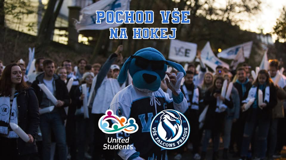 VŠE pochoduje na hokejovou bitvu o Prahu 🤍
