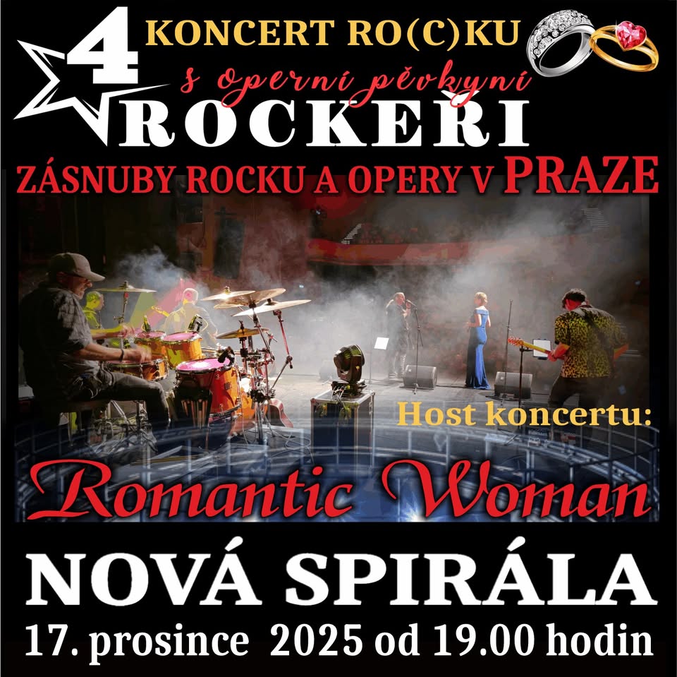 4 ROCKEŘI s operní pěvkyní - KONCERT RO(C)KU