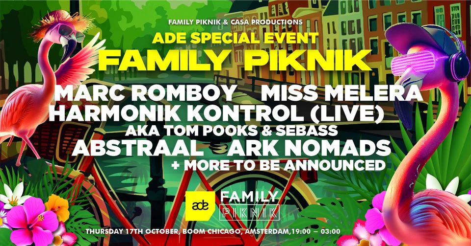 Family Piknik x ADE 2024 - Boom Chicago