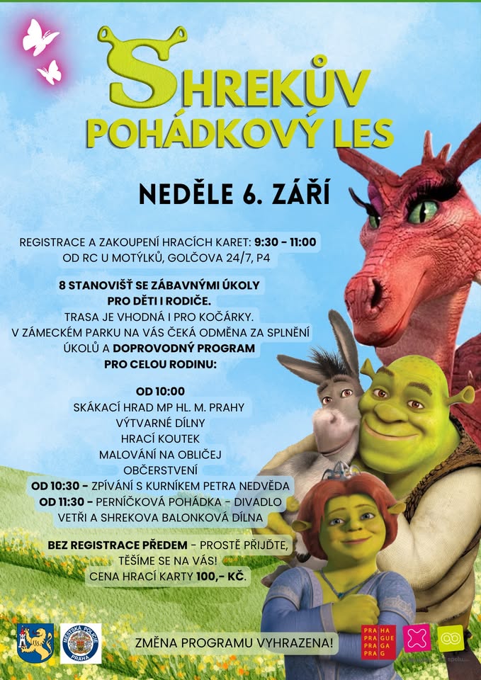 Shrekův pohádkový les - 6.9. 2026