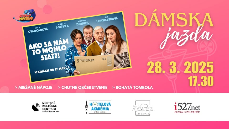 💋 DÁMSKA JAZDA V KINE MIER 🎬 s filmom AKO SA NÁM TO MOHLO STAŤ?! 🧐