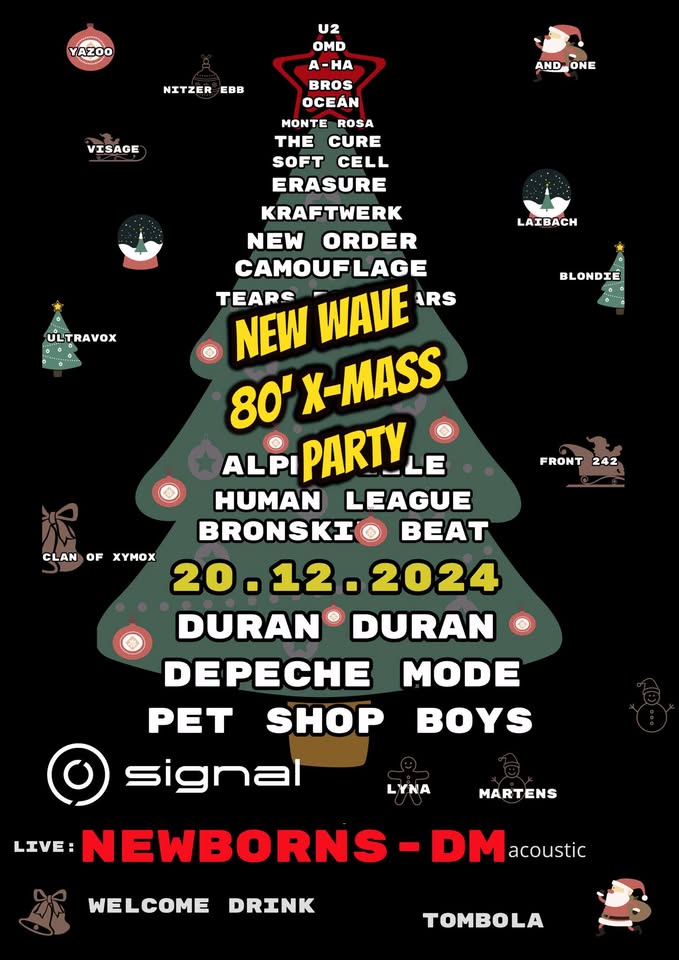 NEW WAVE 80'X-MASS PARTY