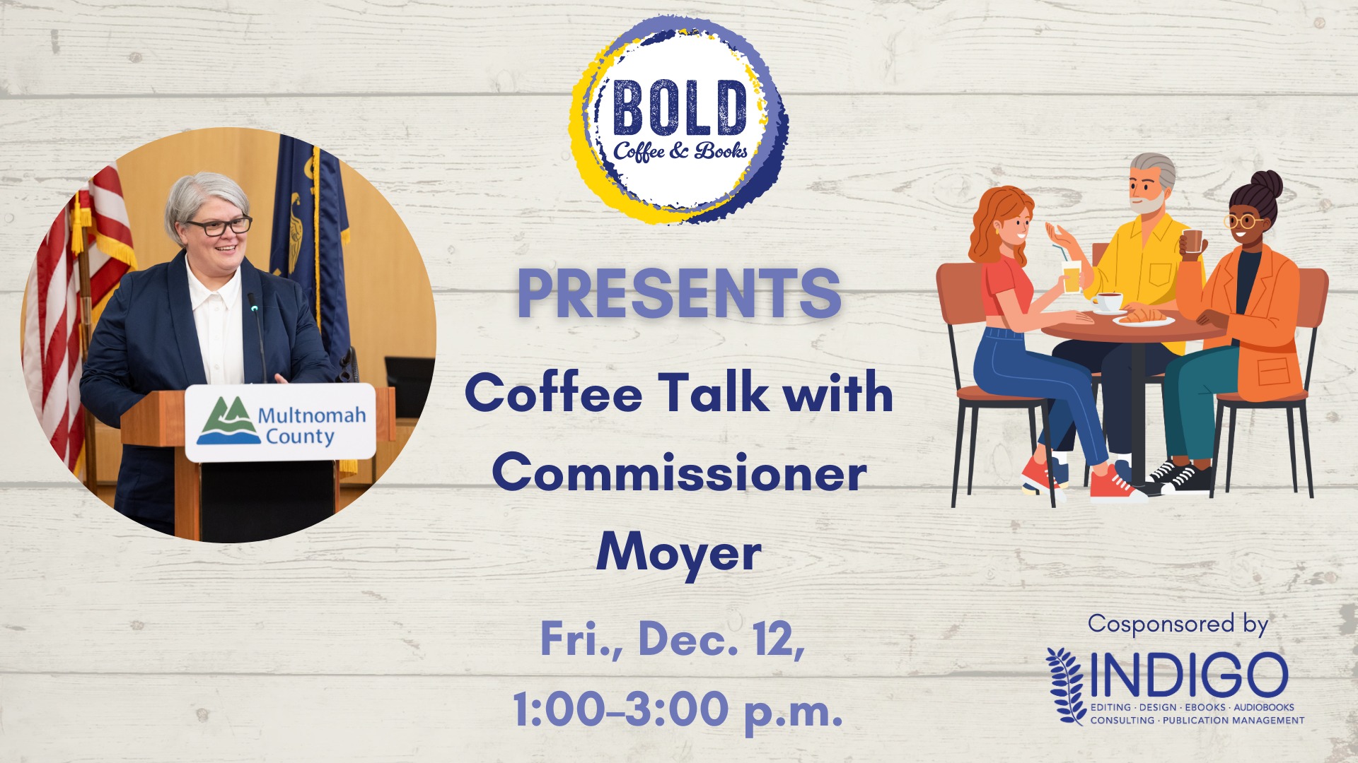 Coffee Talk with Commissioner Moyer