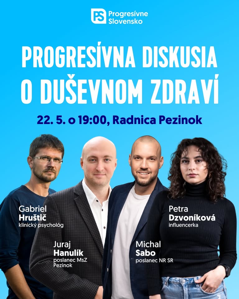 Progresí­vna diskusia o duševnom zdraví­
