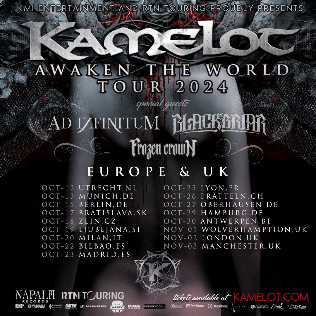 KAMELOT: Pratteln - AWAKEN THE WORLD TOUR