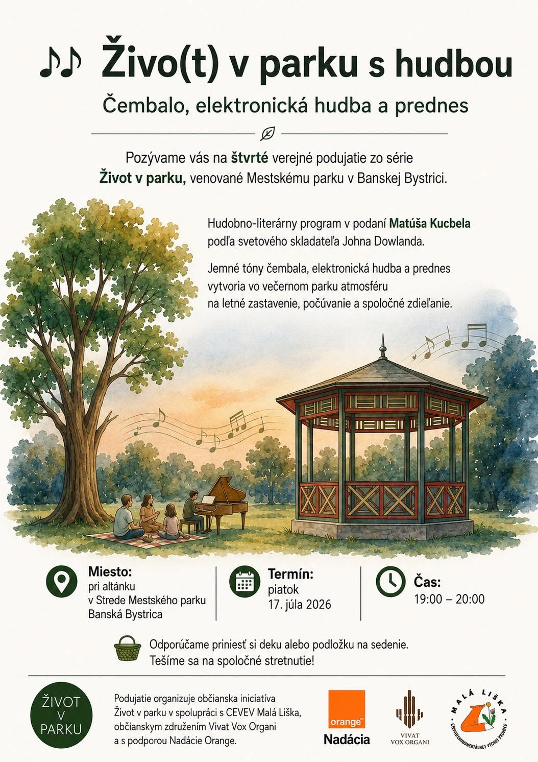 Živo(t) v parku s hudbou