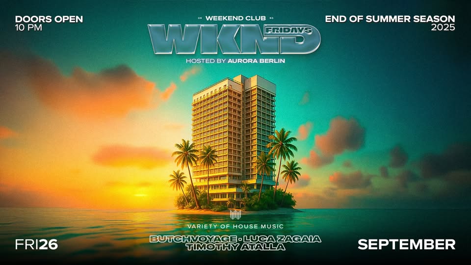 WKND HOSTED BY AURORA BERLIN