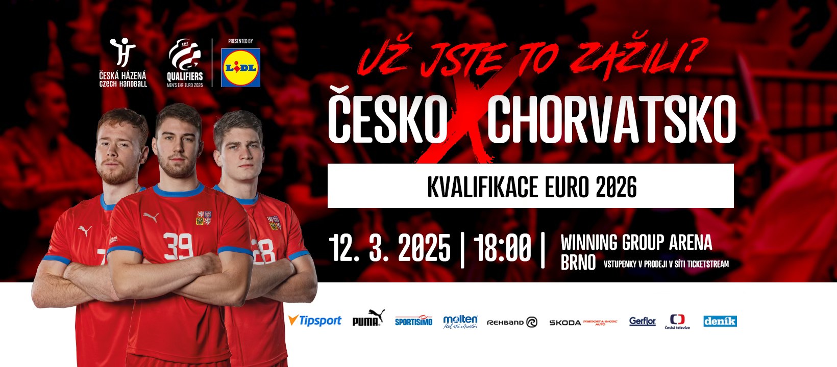 Kvalifikace o EURO 2026 | Česko - Chorvatsko