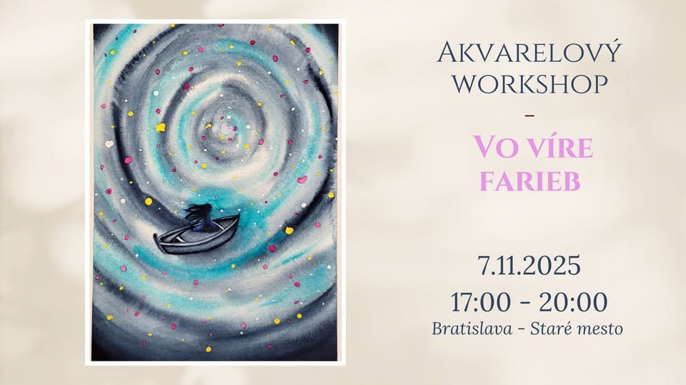 Akvarelový workshop - Vo víre farieb