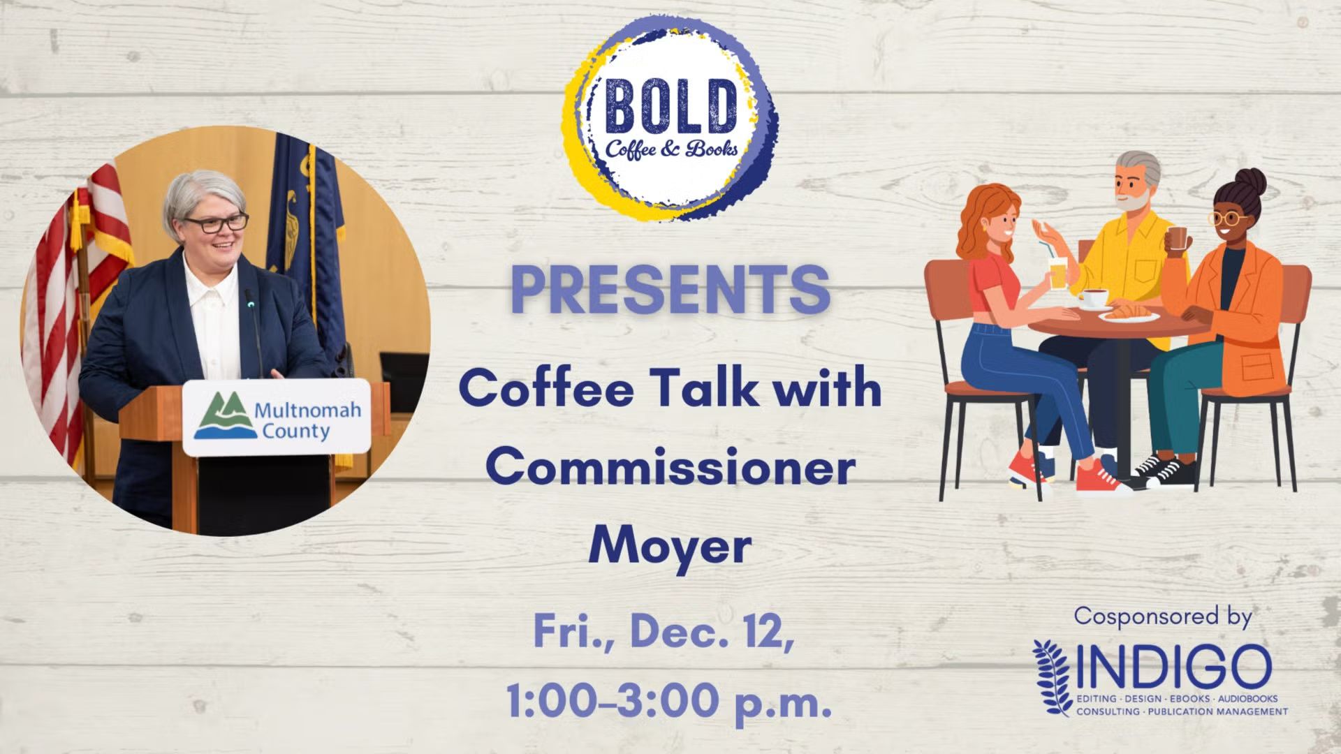 Coffee Talk with Commissioner Moyer