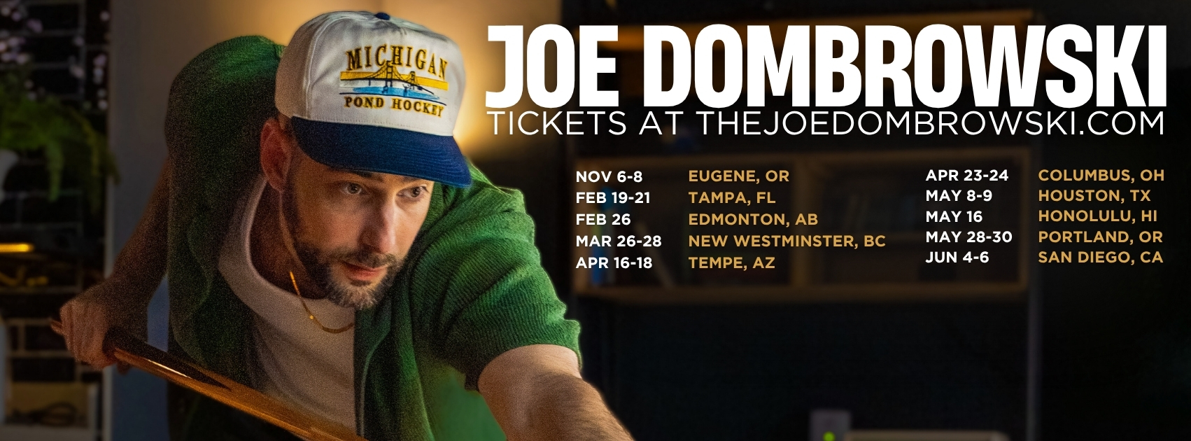Joe Dombrowski at Helium Comedy Club - Portland