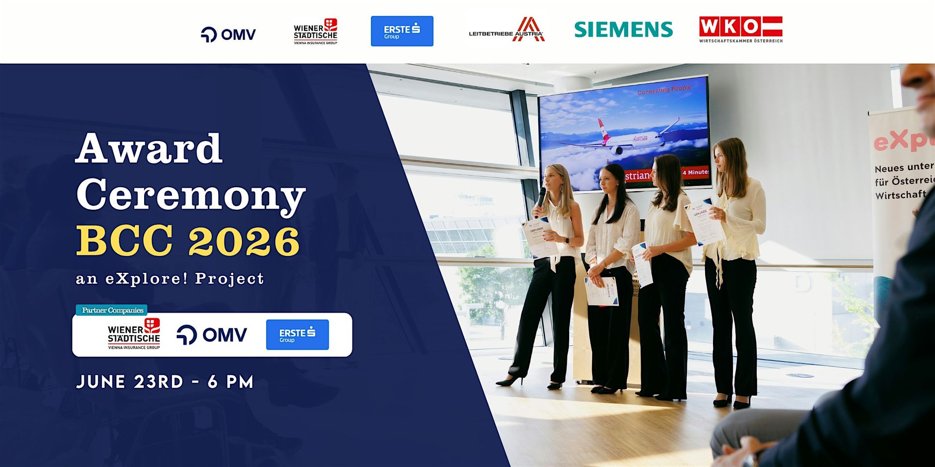Award Ceremony  |  Business Case Challenge 26