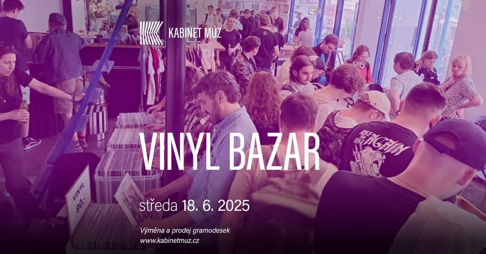 LETNÍ VINYL BAZAR | Kabinet MÚZ