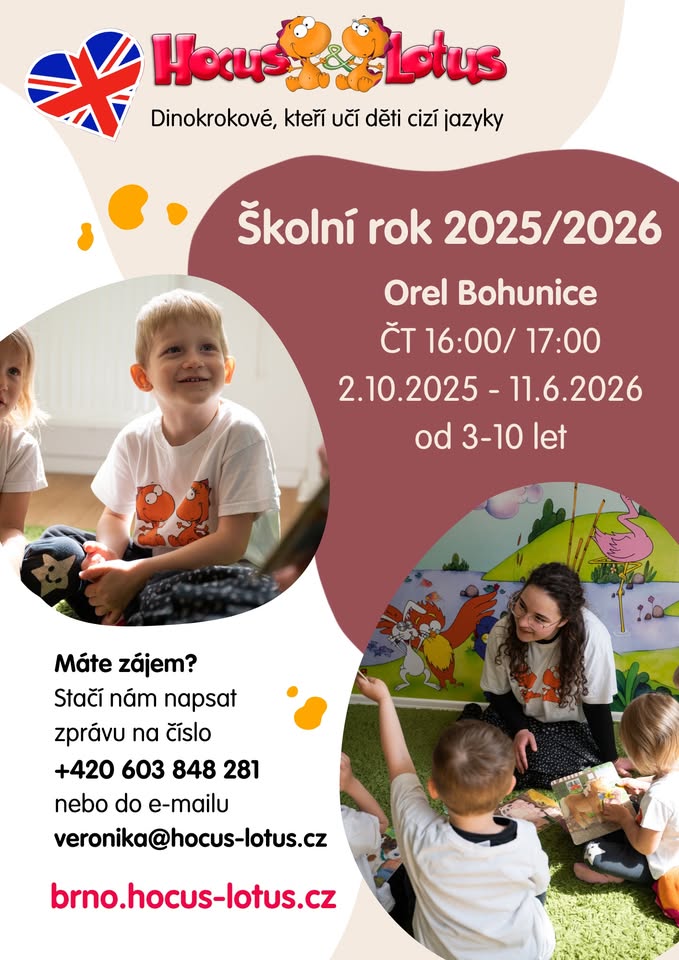 English for children 7-10 years - Bohunice