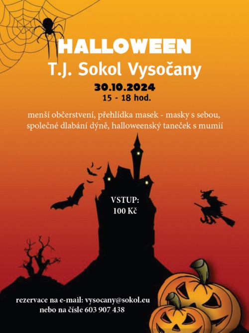 Halloween v T. J. Sokol Vysočany