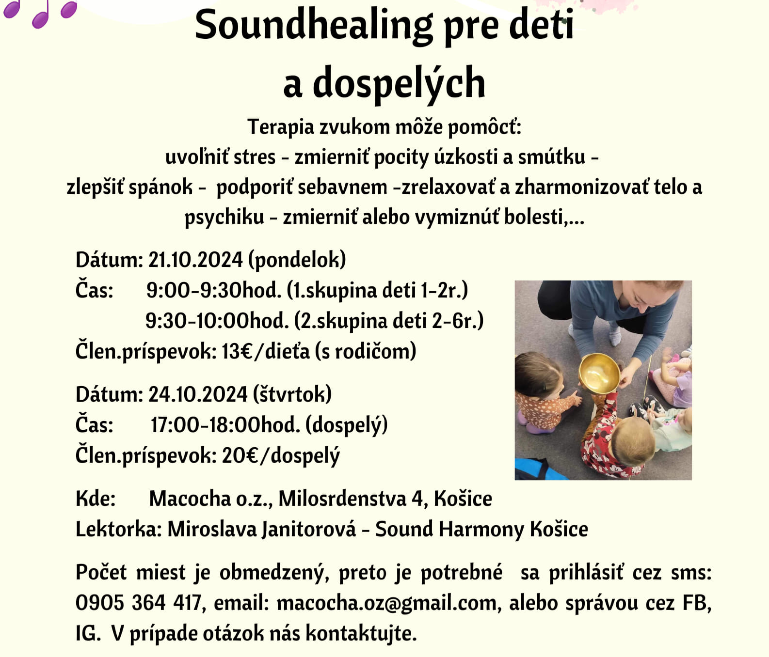 Soundhealing pre dospelých