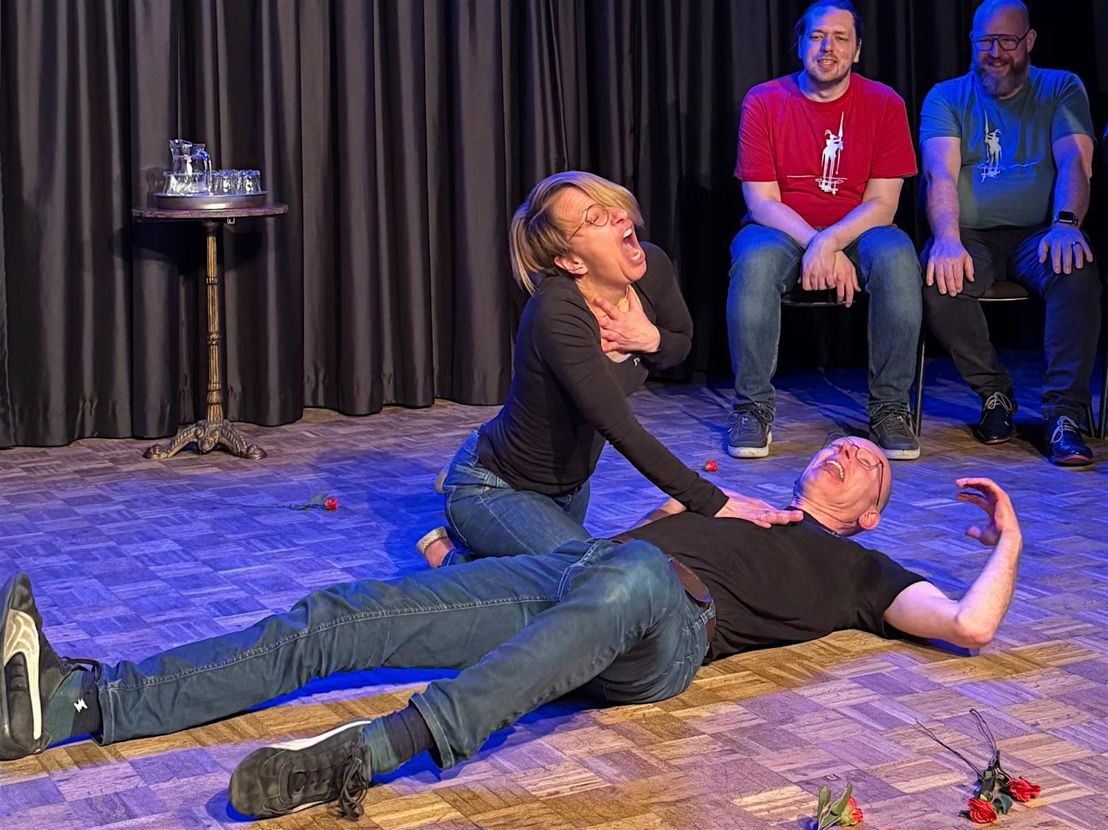Theatersportvoorstelling - Dikke Duim vs Spons 'n Roses