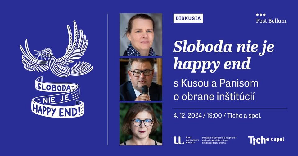🕊️ Sloboda nie je happy end!: s Kusou a Panisom o obrane inštitúcií