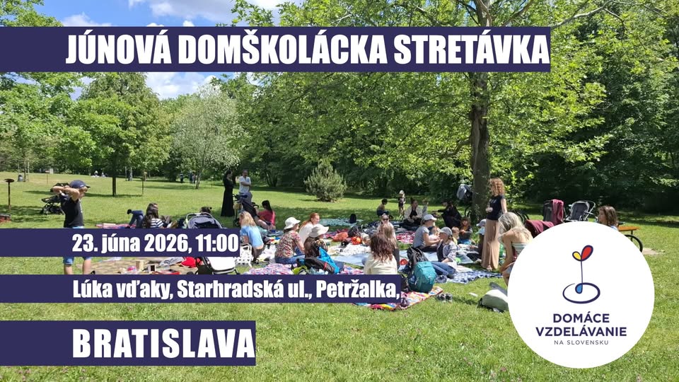 Júnová domškolácka stretávka Bratislava