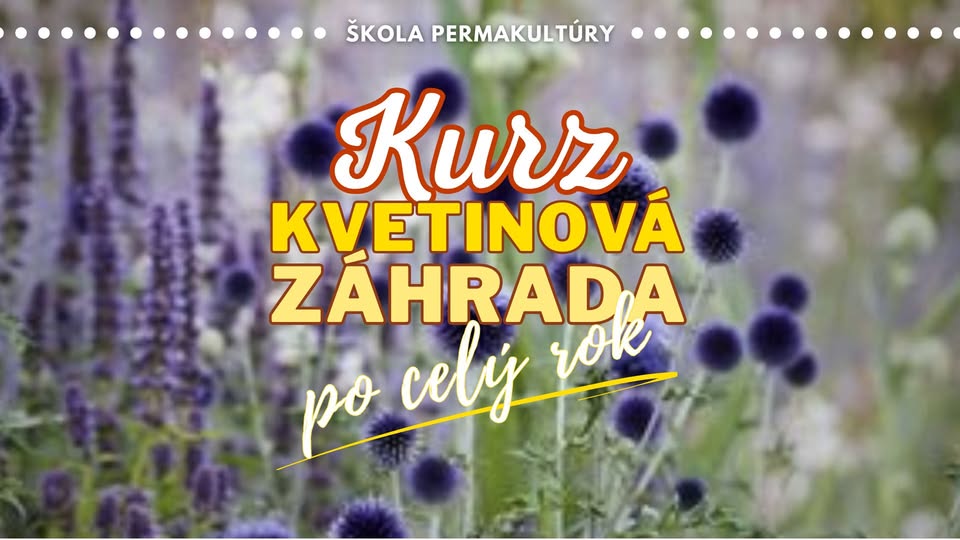 Kvetinová záhrada po celý rok
