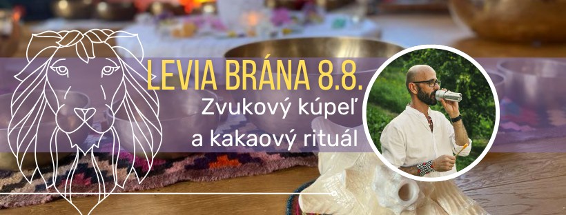 Levia Brána Cesta zvukom a kakaový rituál