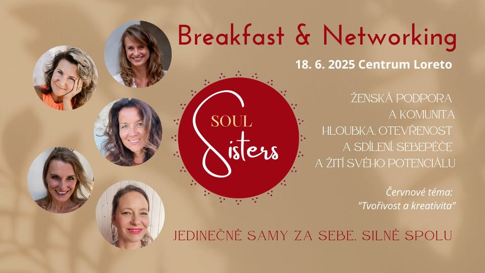 Soul sisters Breakfast & Networking 🌺Tvořivost a kreativita 🌺