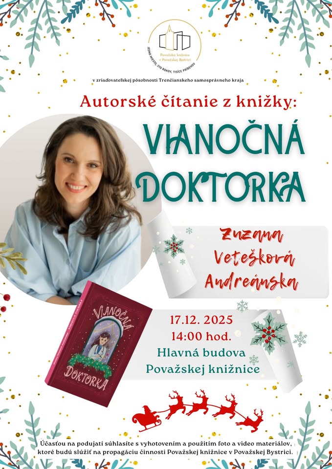 Autorské čítanie s Vianočnou doktorkou